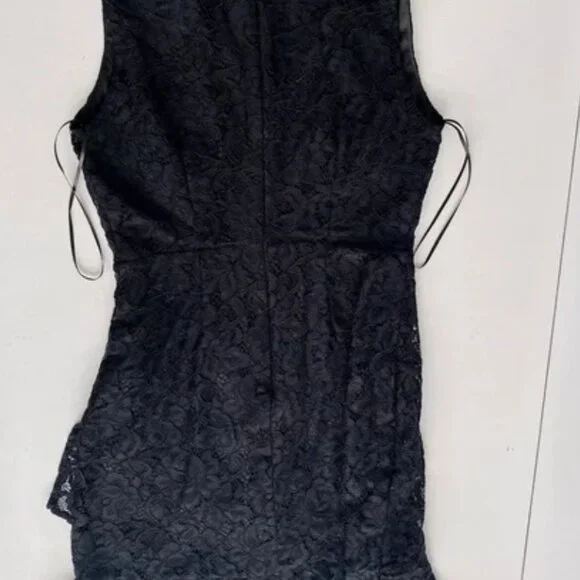 NEW! ✨SAM EDELMAN✨ Ruffle Tiered Lace Dress SIZE 0 - Picture 4 of 4